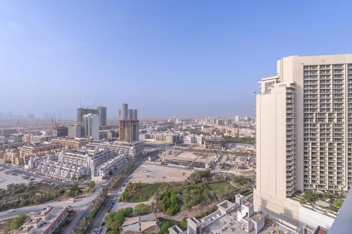 Calm And Comfy Studio Apartment At Bloom Heights A In Jvc! Dubai 0*,