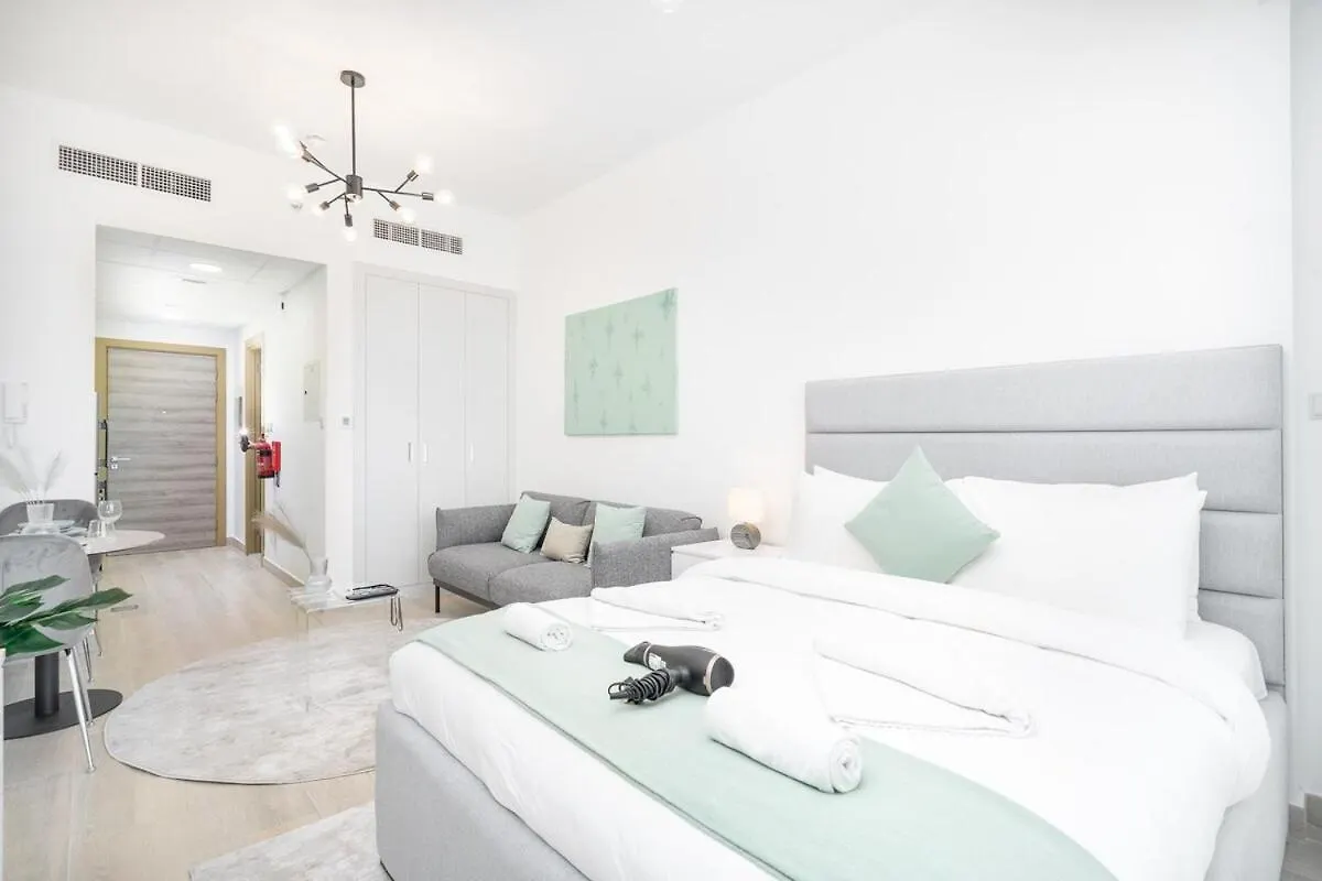 Calm And Comfy Studio Apartment At Bloom Heights A In Jvc! Dubai