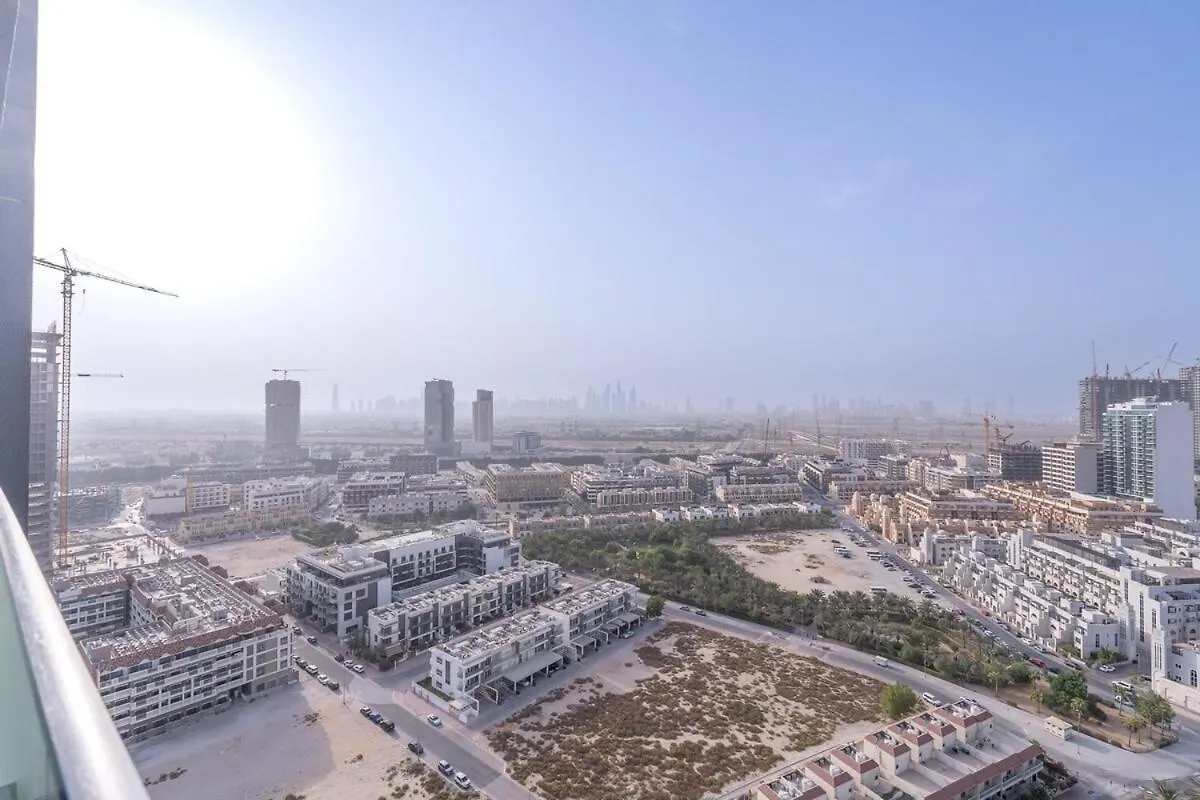 Calm And Comfy Studio Apartment At Bloom Heights A In Jvc! Dubai